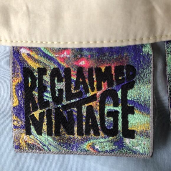Reclaimed Vintage Tie Dye Lightweight Cropped Jacket Size 10. New - Picture 3 of 14